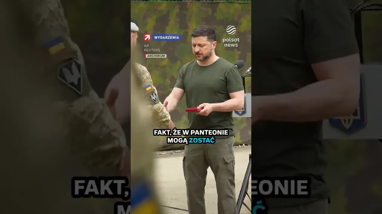 Zełenskiemu grozi utrata czeskiego orderu