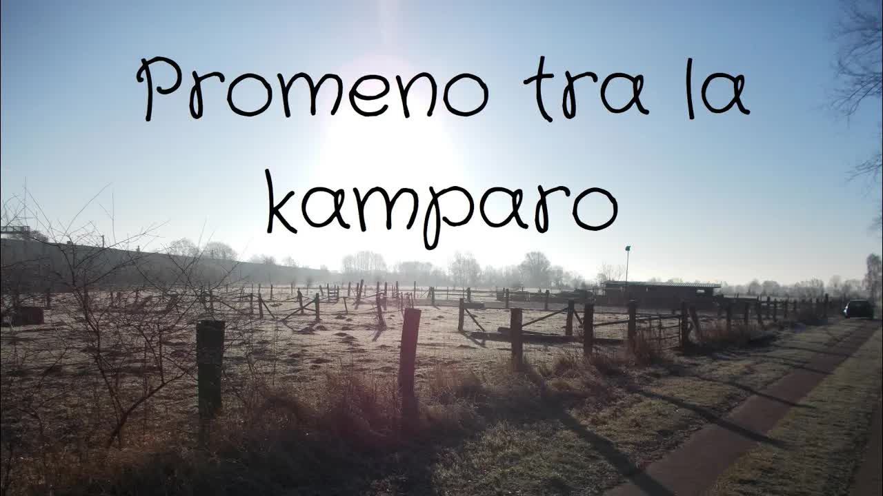 Promenado tra la kamparo de John