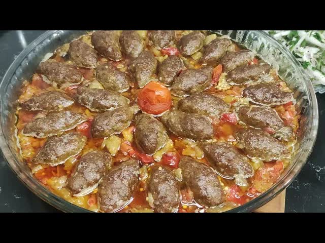 Malatya Geleli Kebabı Tarifi: Köfteli Köz Yatağı