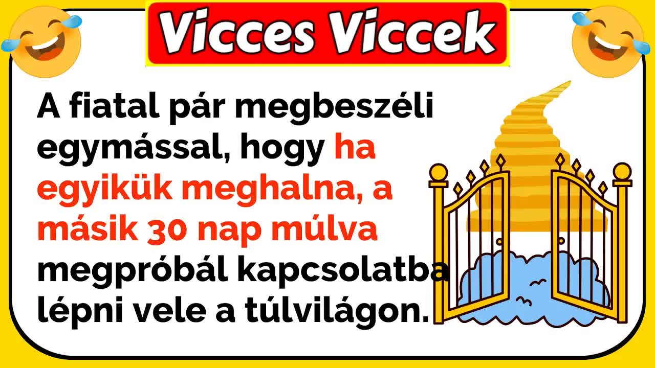 A túlvilágról szóló vicc, amitől mindenki nevet