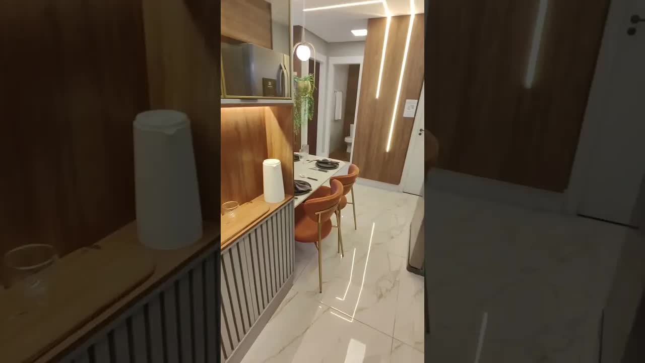 Tour rápido de apartamento decorado modelo
