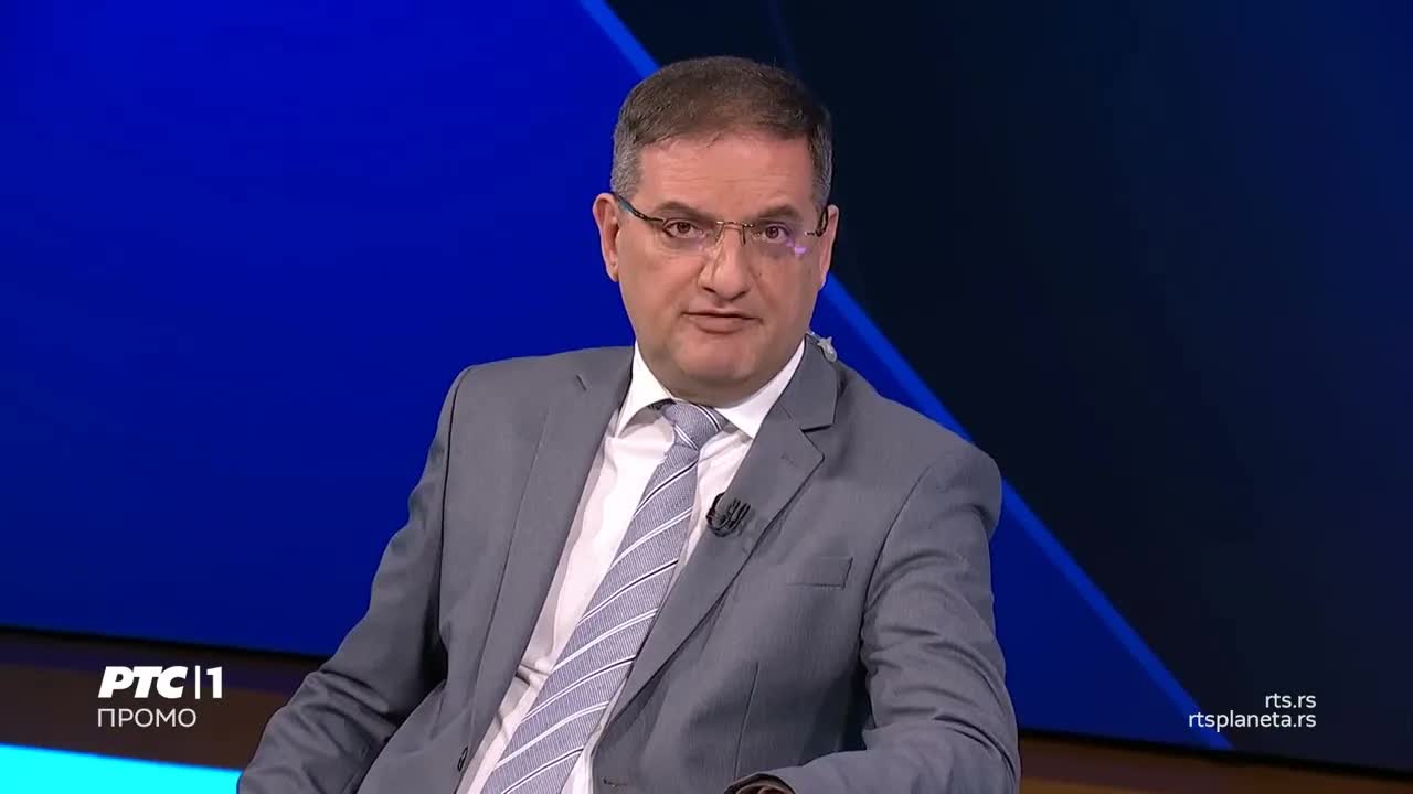 Emisija za stolom sa Apostolom i Mikijem