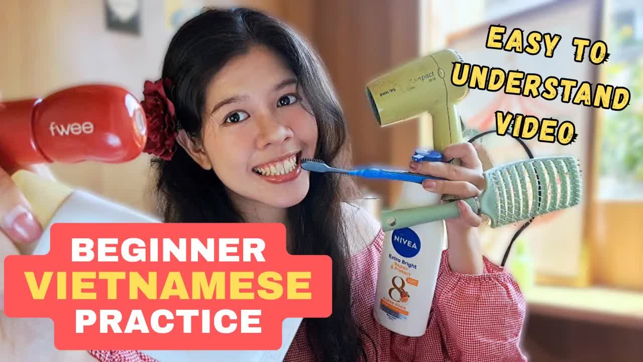 Học tiếng Việt với thói quen buổi sáng đơn giản