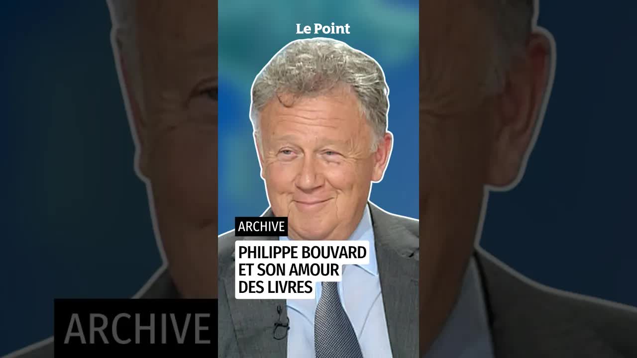 Philippe Bouvard et son amour des livres