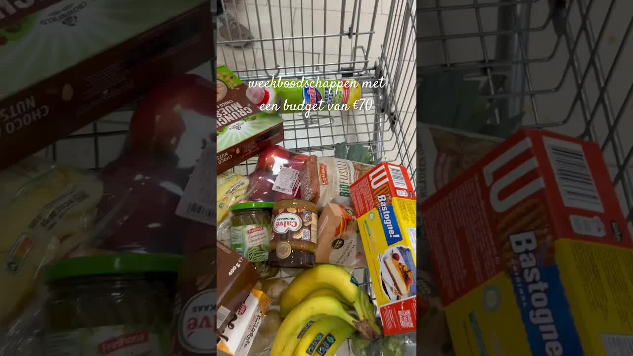 Lukt het met €70 voor weekboodschappen?