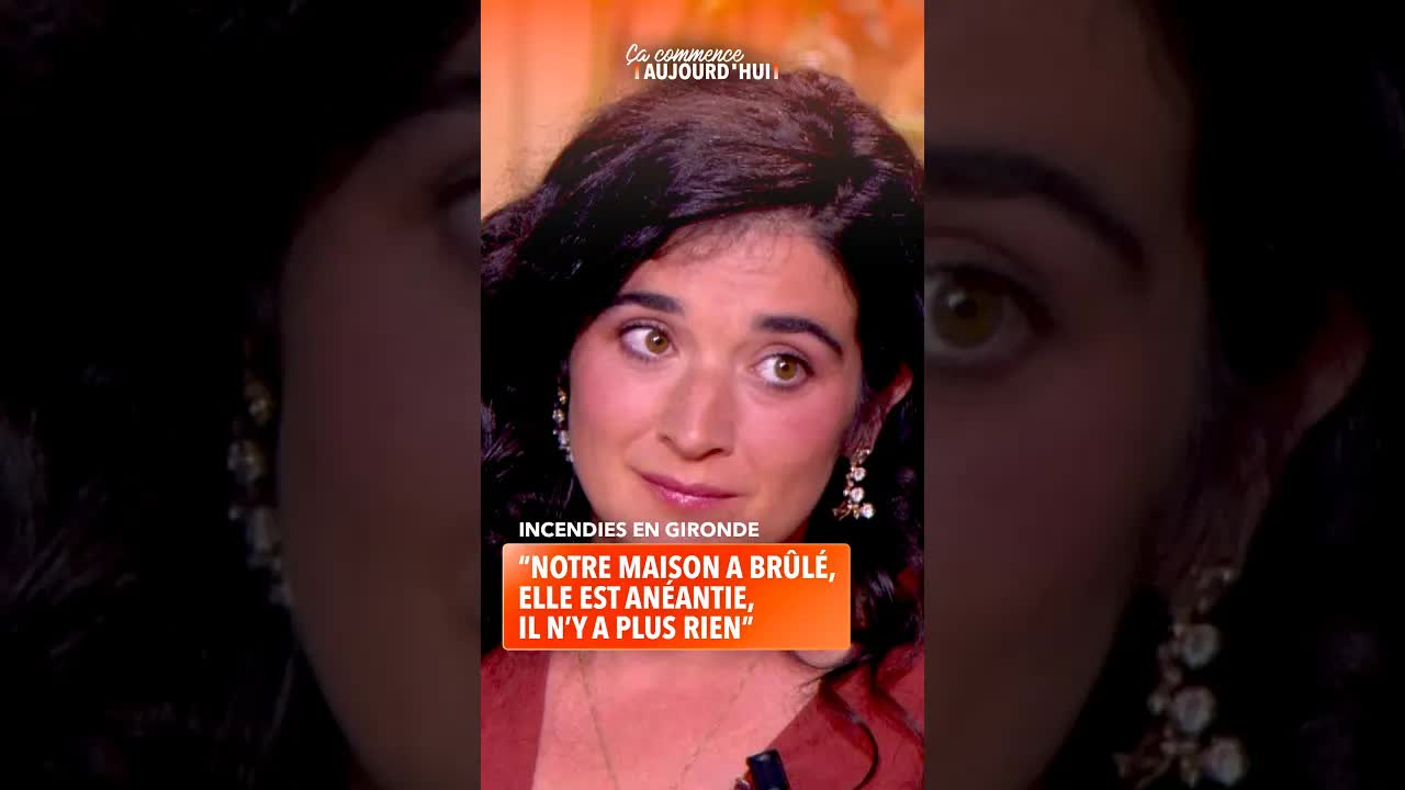 Mélissa raconte l'incendie de sa maison familiale