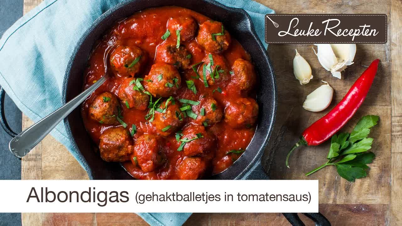Spaanse gehaktballetjes maken: Albondigas recept