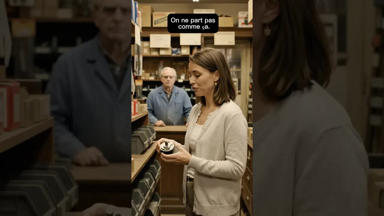 Comment quitter un magasin sans rien acheter
