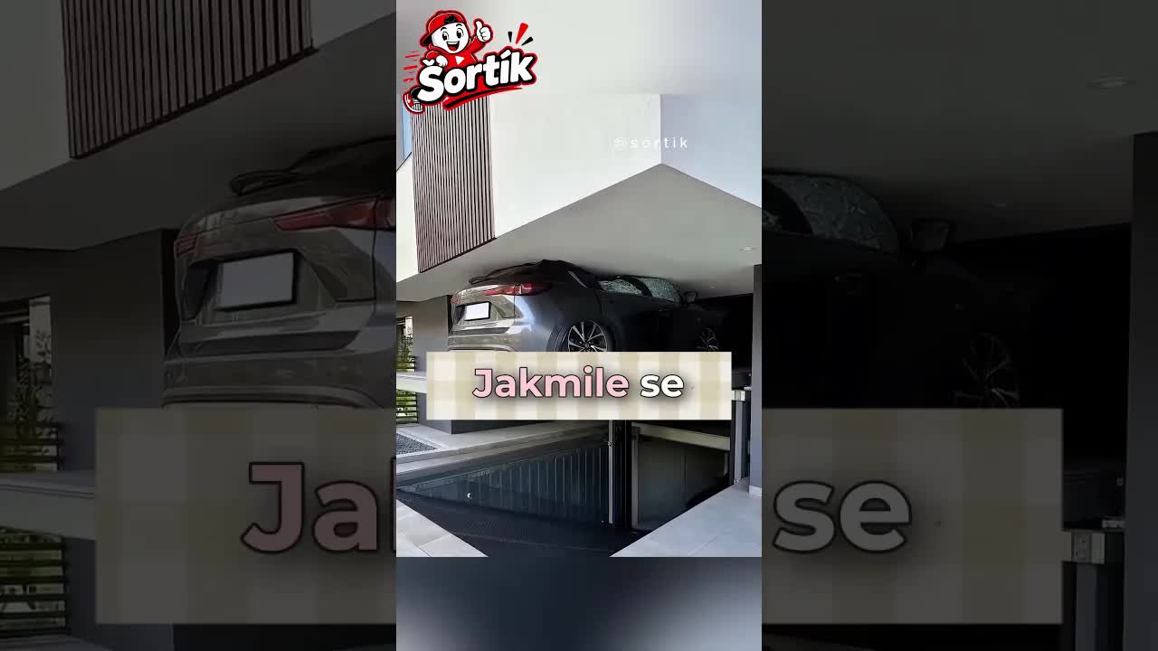 Garáž rozdrtila sousedovo auto
