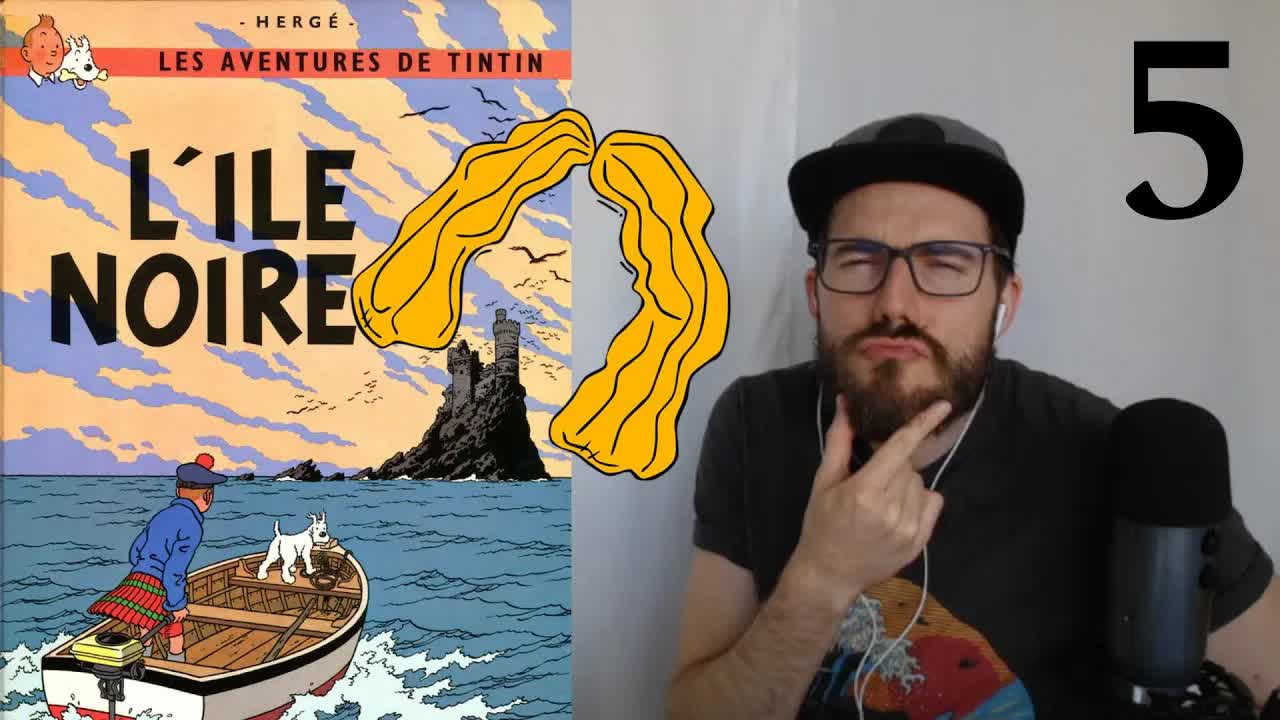 Apprendre le français avec Tintin : L'Île Noire