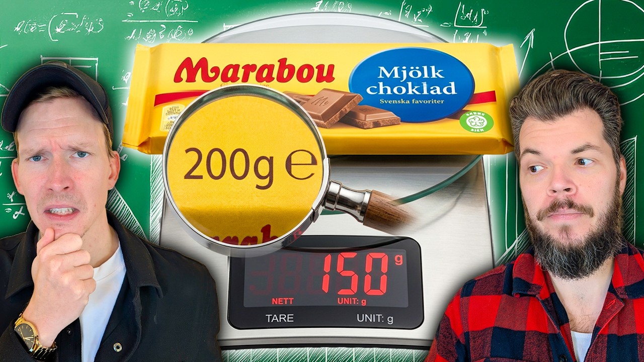 Vi väger matvaror: Ljuger tillverkarna?