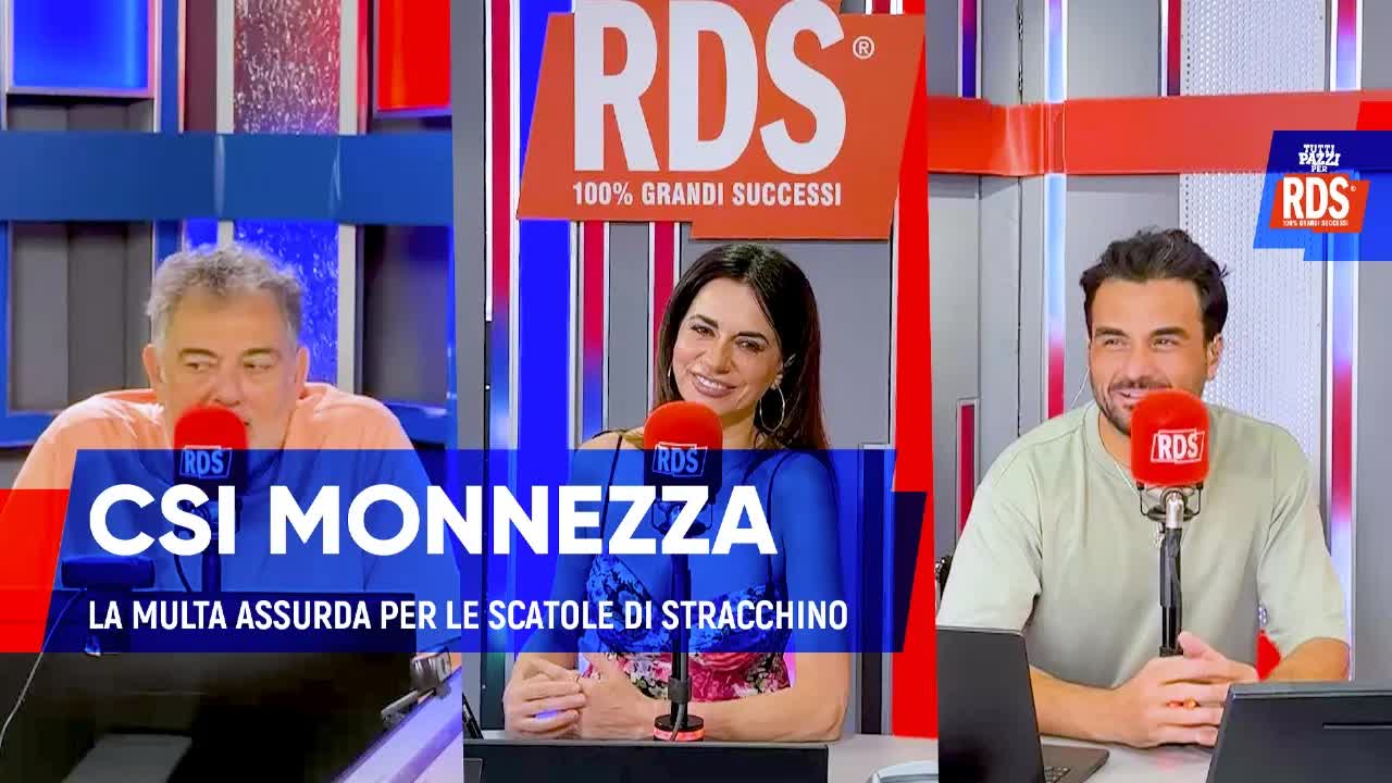 La multa per le scatole di stracchino