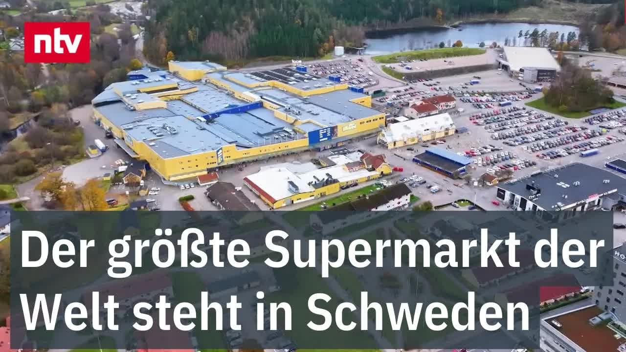 Der größte Supermarkt der Welt in Schweden