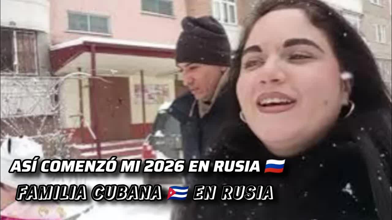 Así empezó el 2026 en Rusia con mi familia