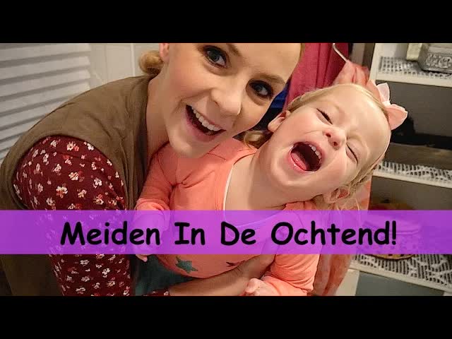 Ochtendroutine van Lucilla met mama en papa