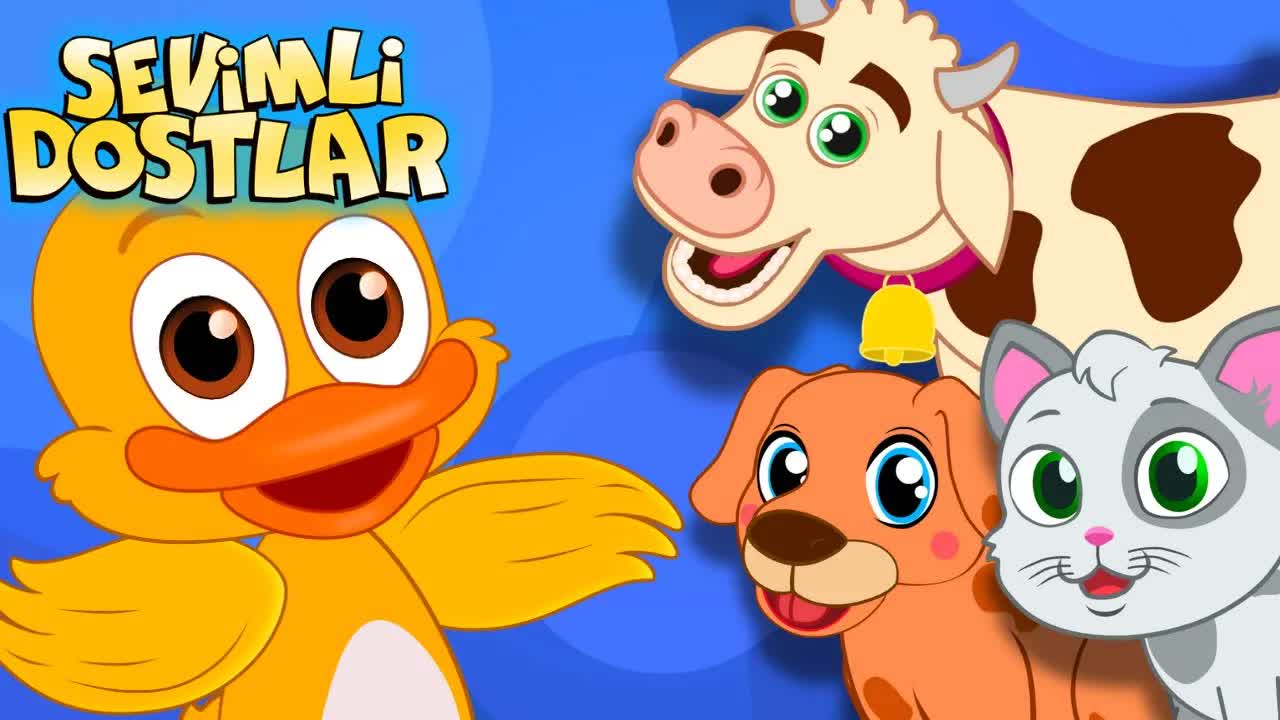 Hayvan Sesleri Şarkısı: Kedi Köpek İnek