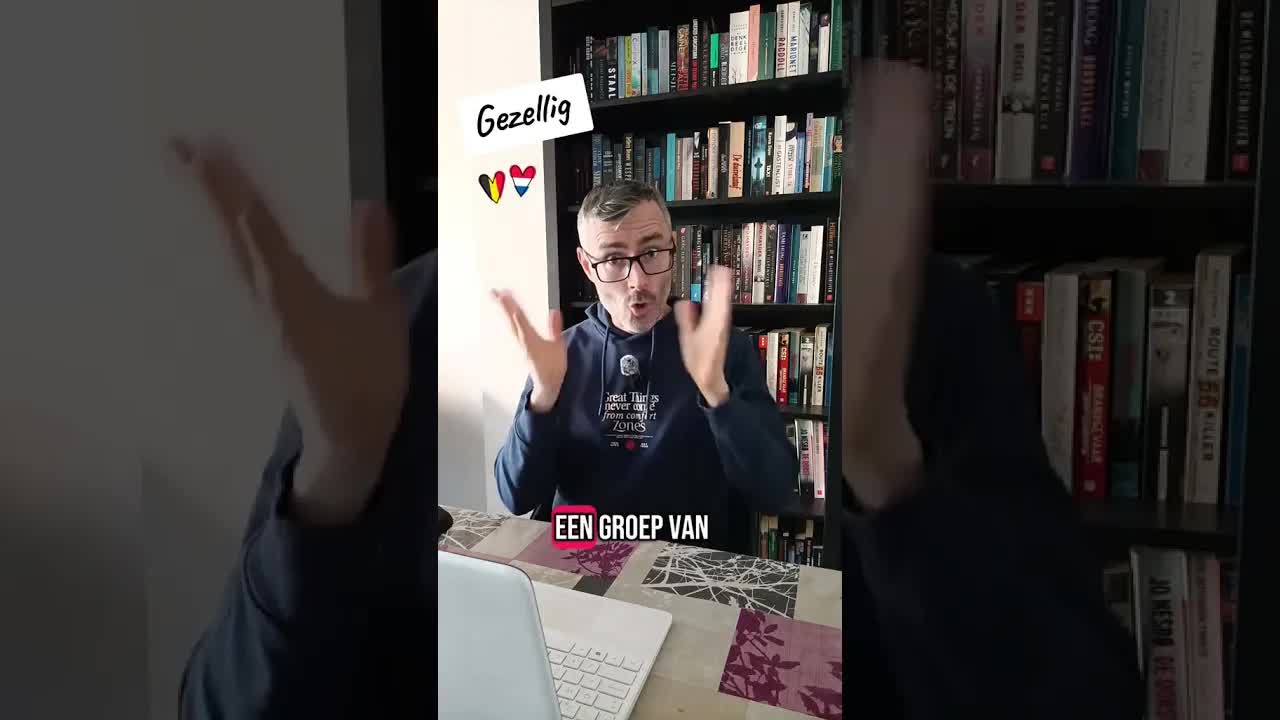 De betekenis van het woord gezellig