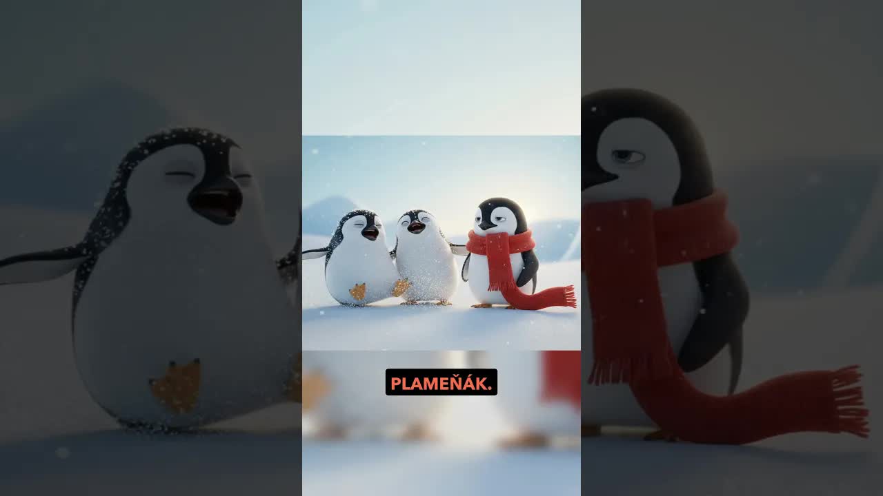 Lumi tučňák, který neměl rád zimu