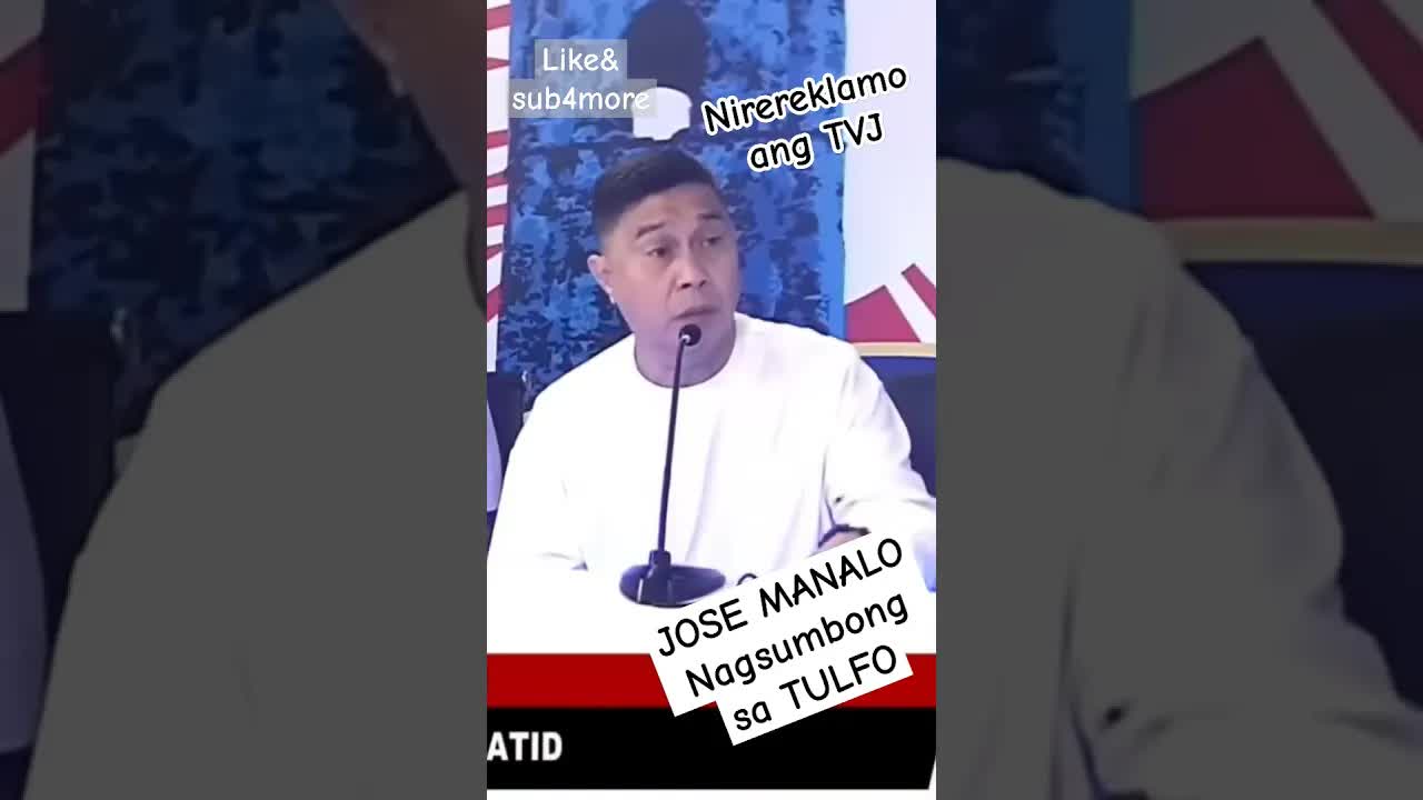 Jose Manalo nagsusumbong kay Raffy Tulfo tungkol sa TVJ