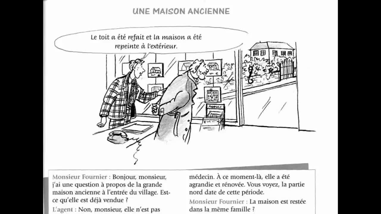 Visite d'une maison ancienne au village