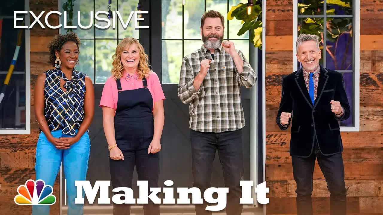 Funny baking outtakes with Amy and Nick
