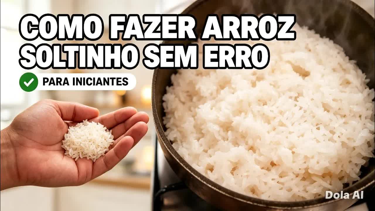 Como fazer arroz soltinho para iniciantes