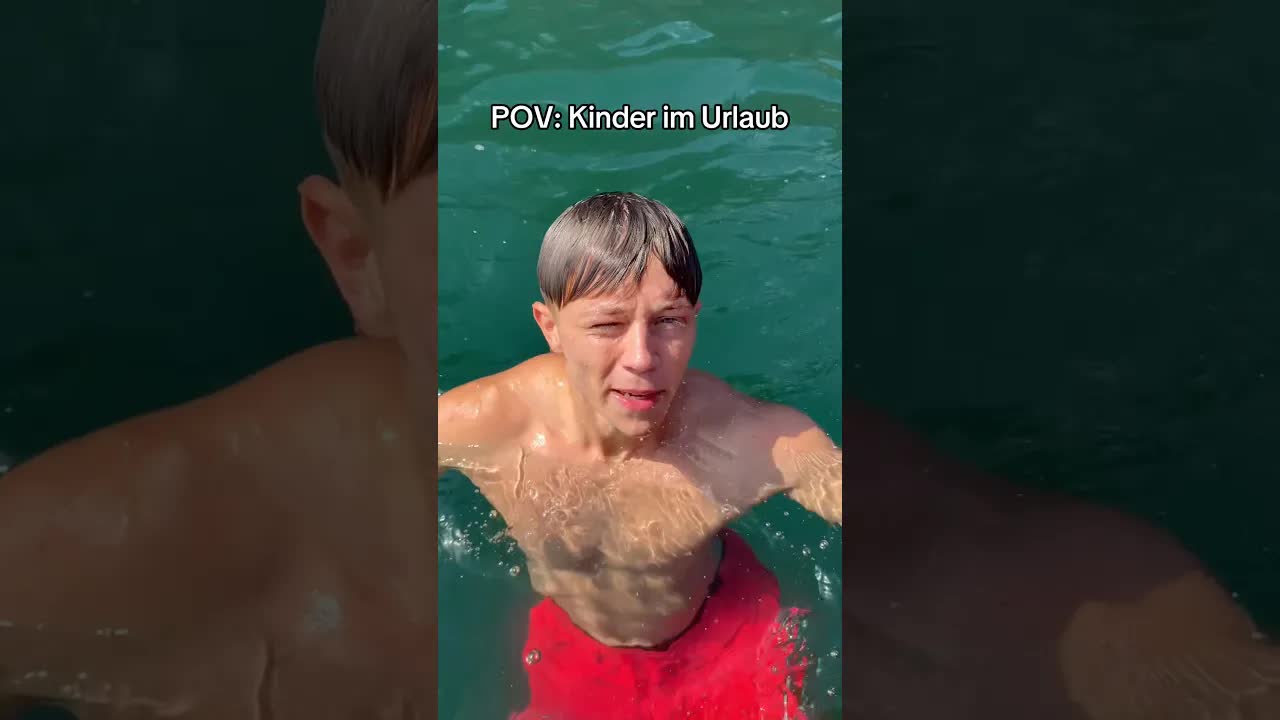 Kinder im Urlaub – lustige Zufallsmomente