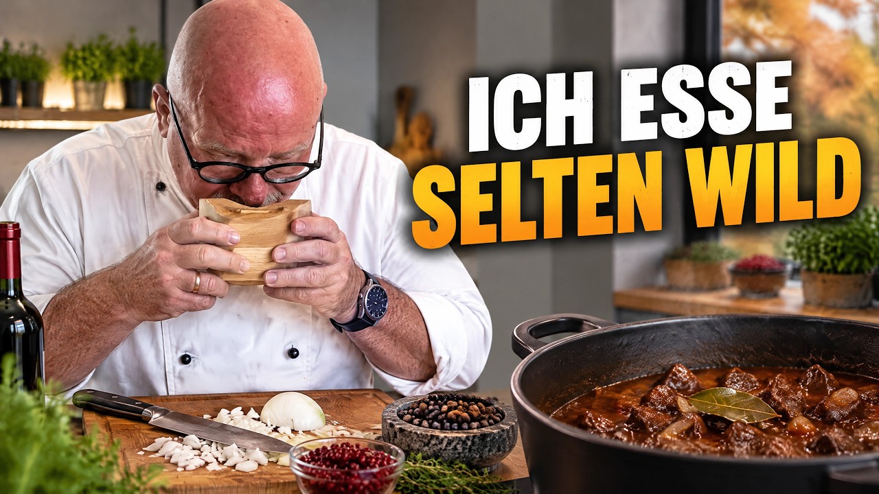 Saftiges Reh-Gulasch mit Semmelknödeln kochen