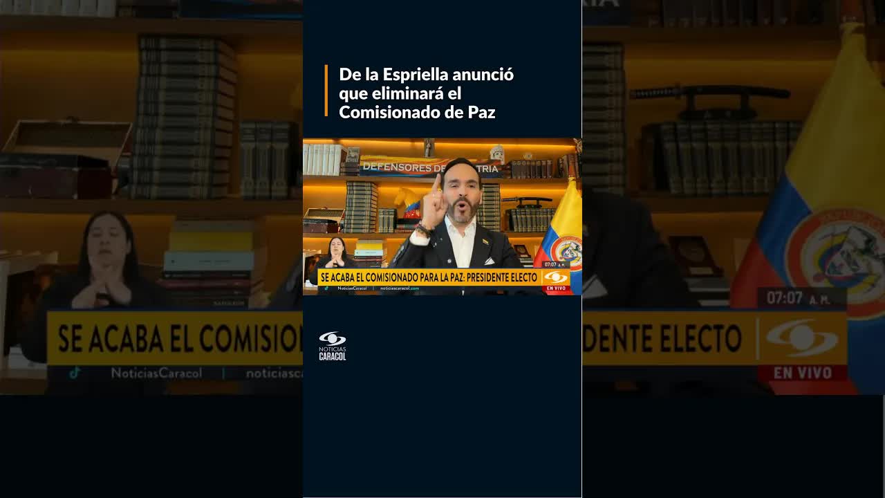 Presidente electo elimina Comisionado para la Paz