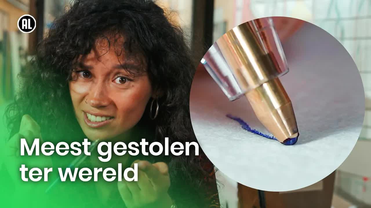 Hoe werkt een balpen?