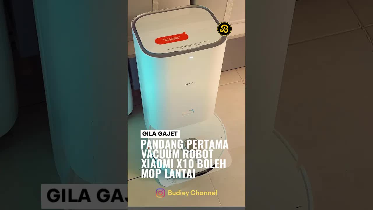 Review vacuum robot Xiaomi X10 untuk rumah bersih