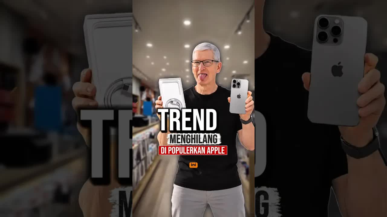 2 Tren Menghilang Yang Dipopulerkan Apple