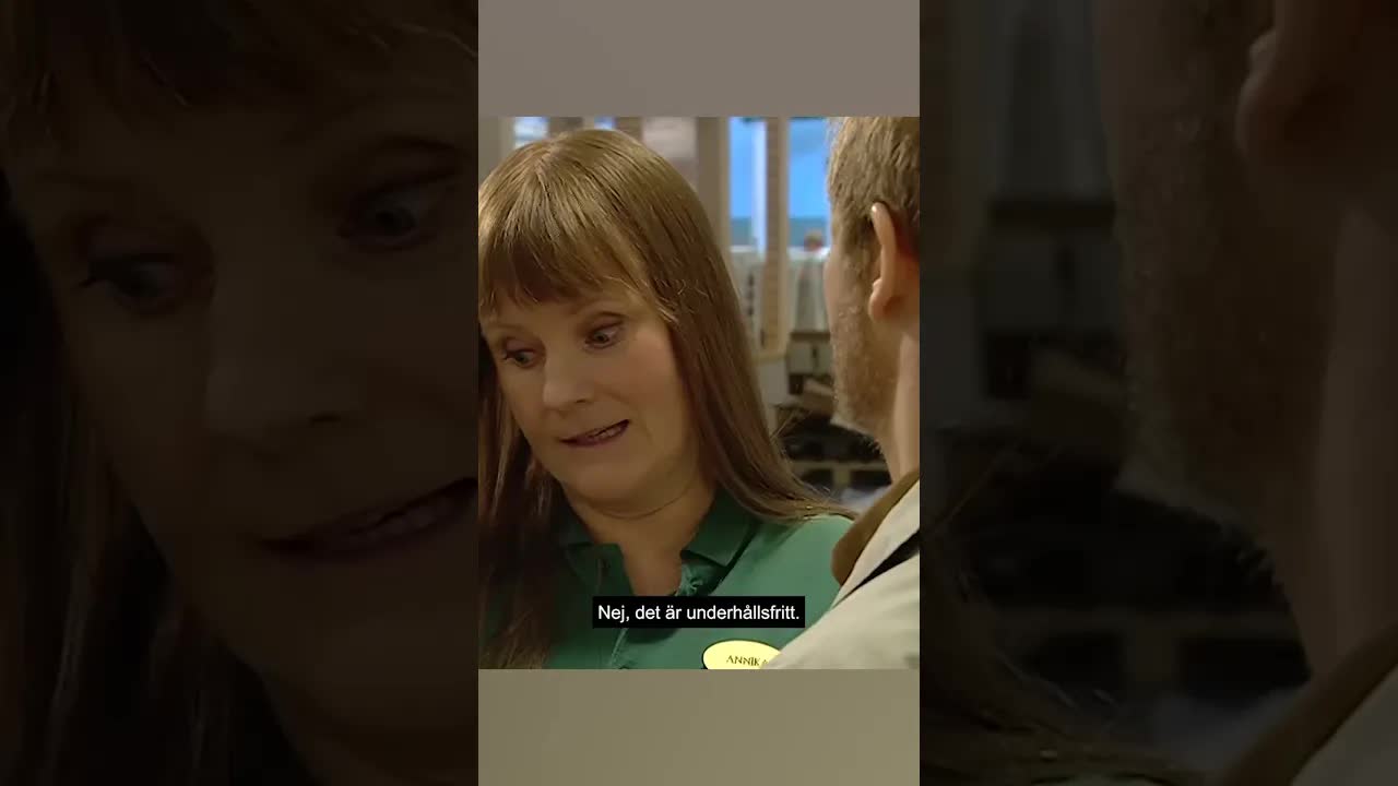 Att köpa ett lås på SVT Humor
