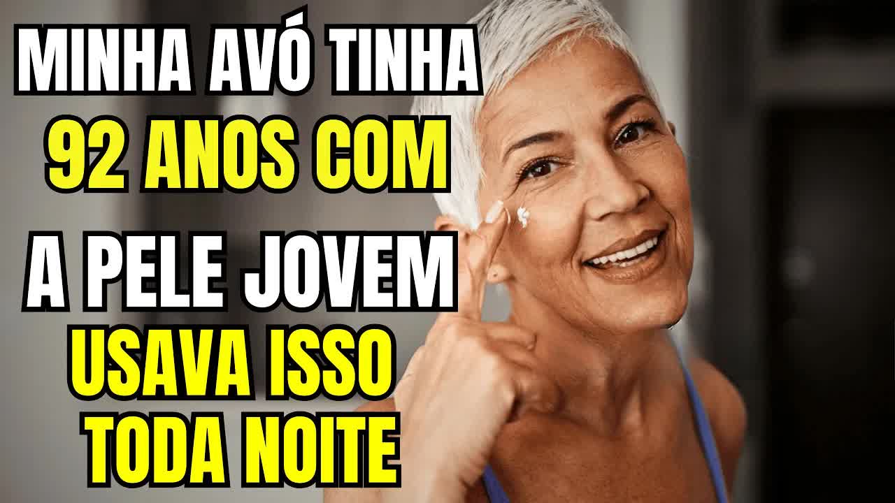 O segredo de beleza da minha avó com 92 anos