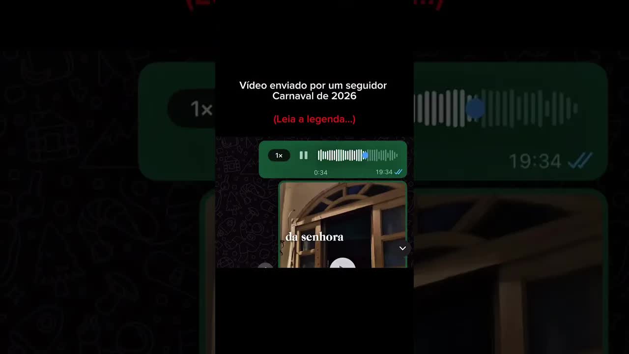 Áudio Bizarro de Carnaval: Espírito no Quarto
