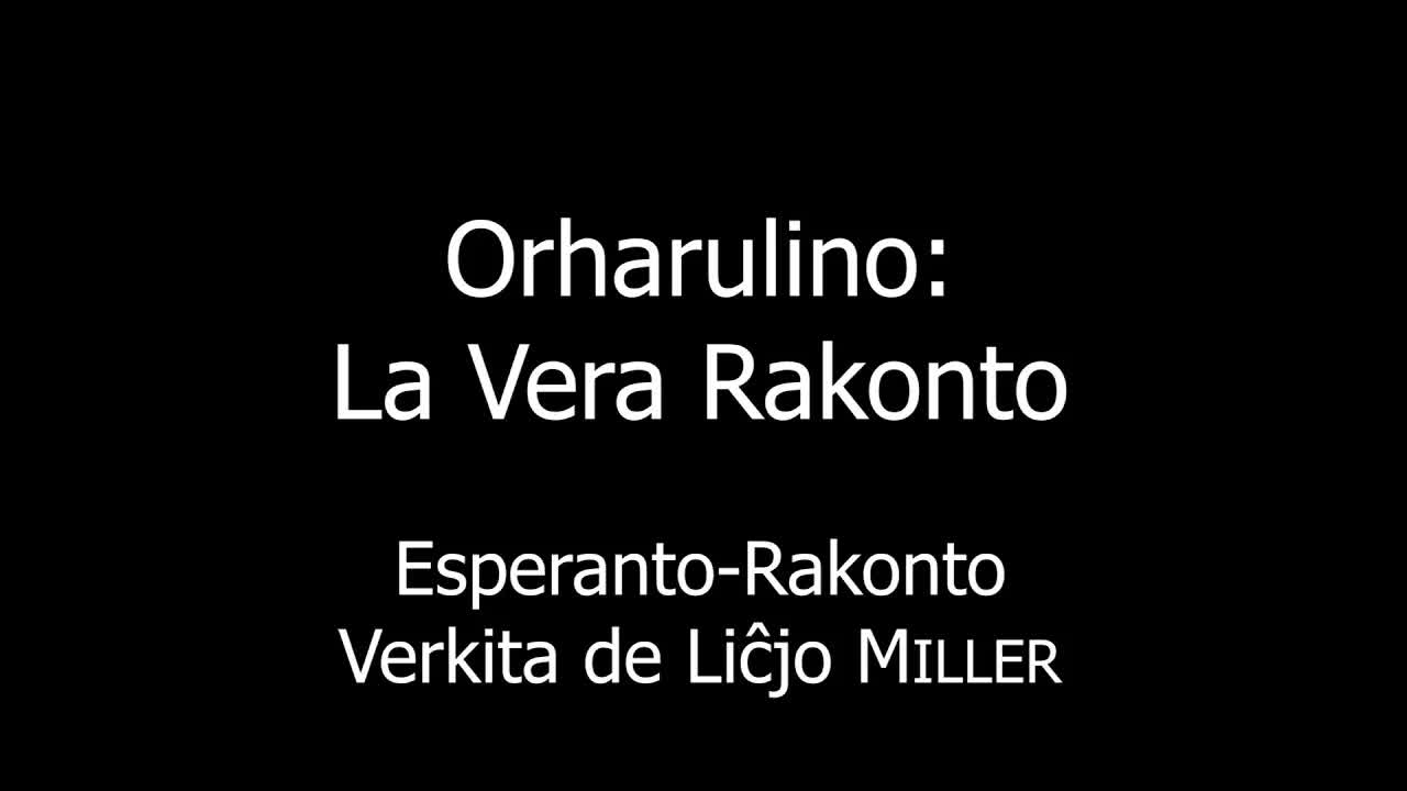 Orharulino: La Vera Rakonto pri Tri Ursoj