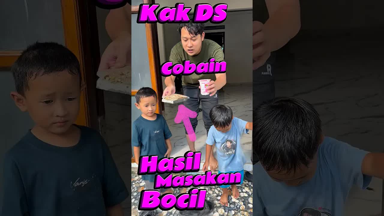 Coba Masakan Bocil di Luar Rumah