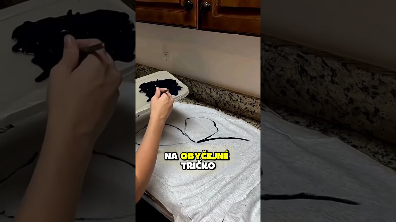 Jak si vyrobit značkové tričko doma