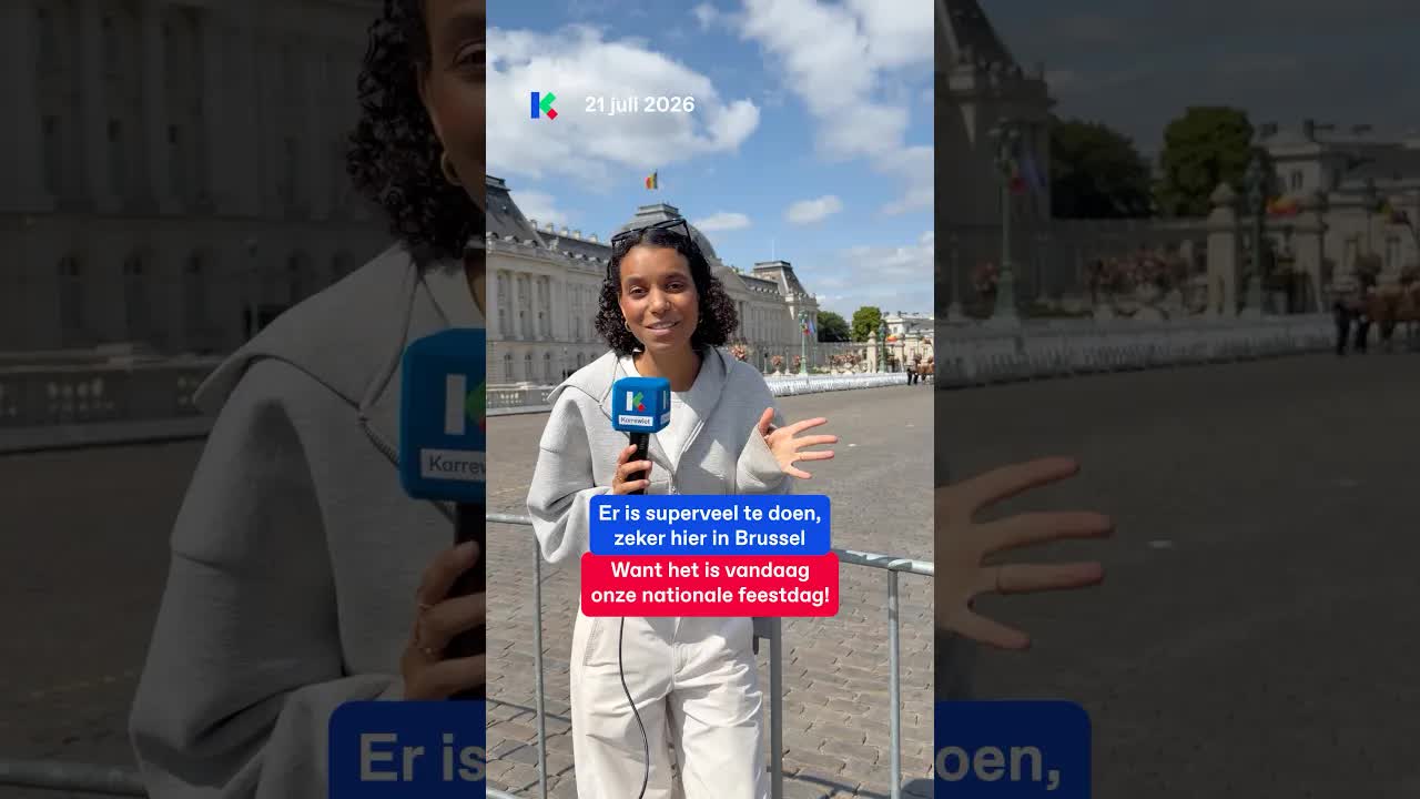 Vandaag is het de nationale feestdag van België