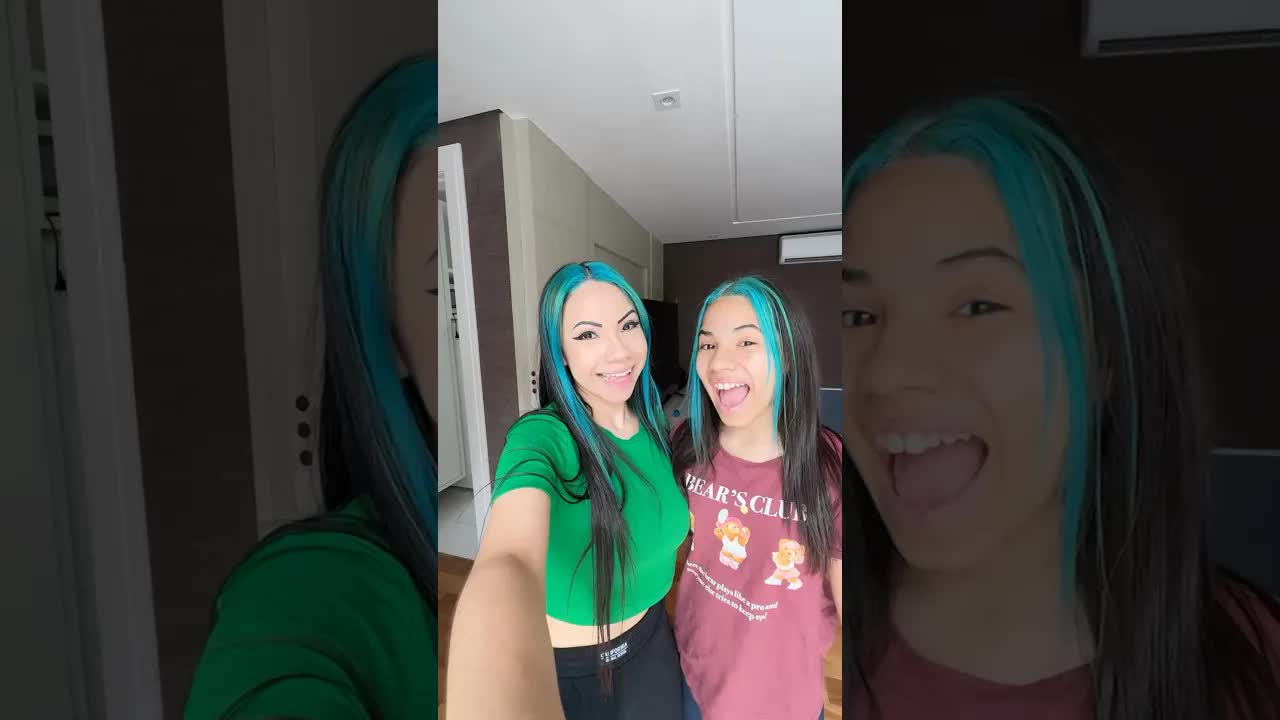 Um dia especial de mãe e filha