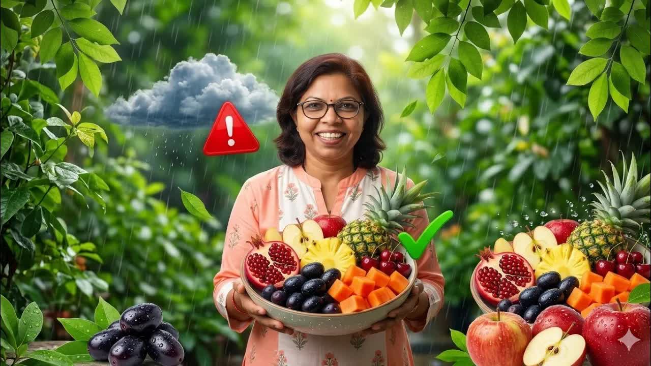 पावसाळ्यात खाण्यायोग्य सहा फळांची माहिती