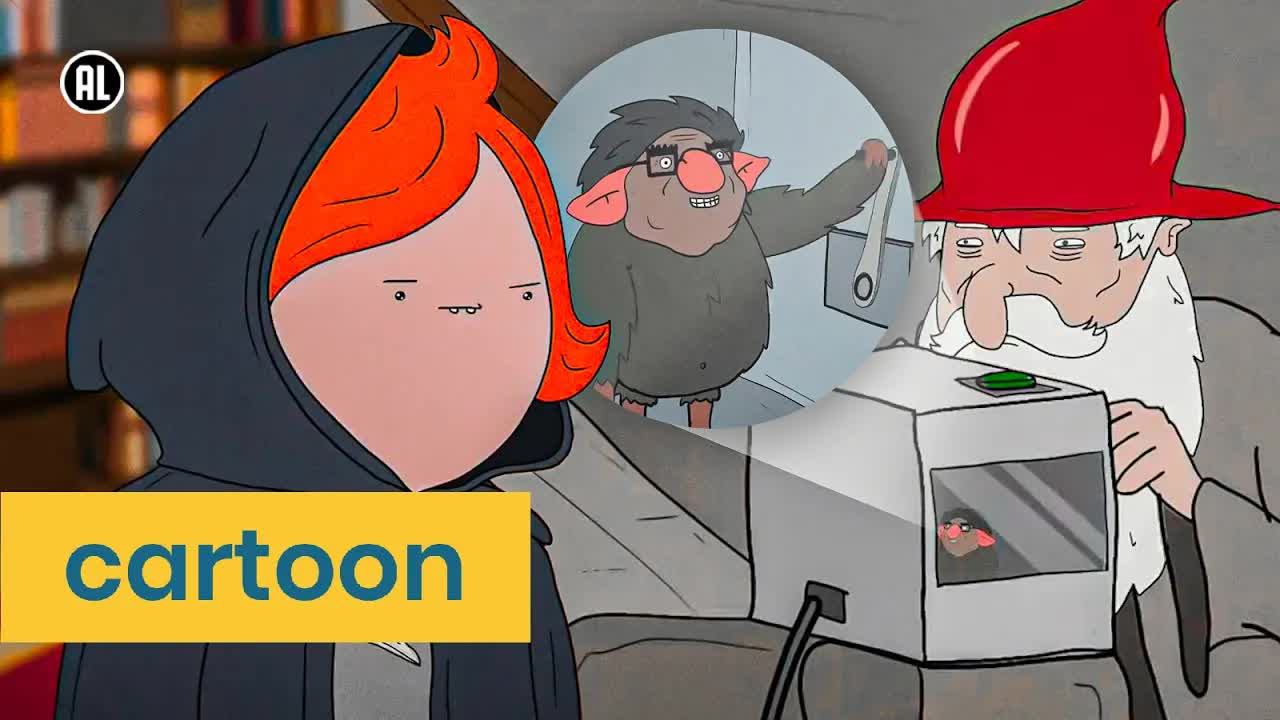 Een grappige trap in de toren