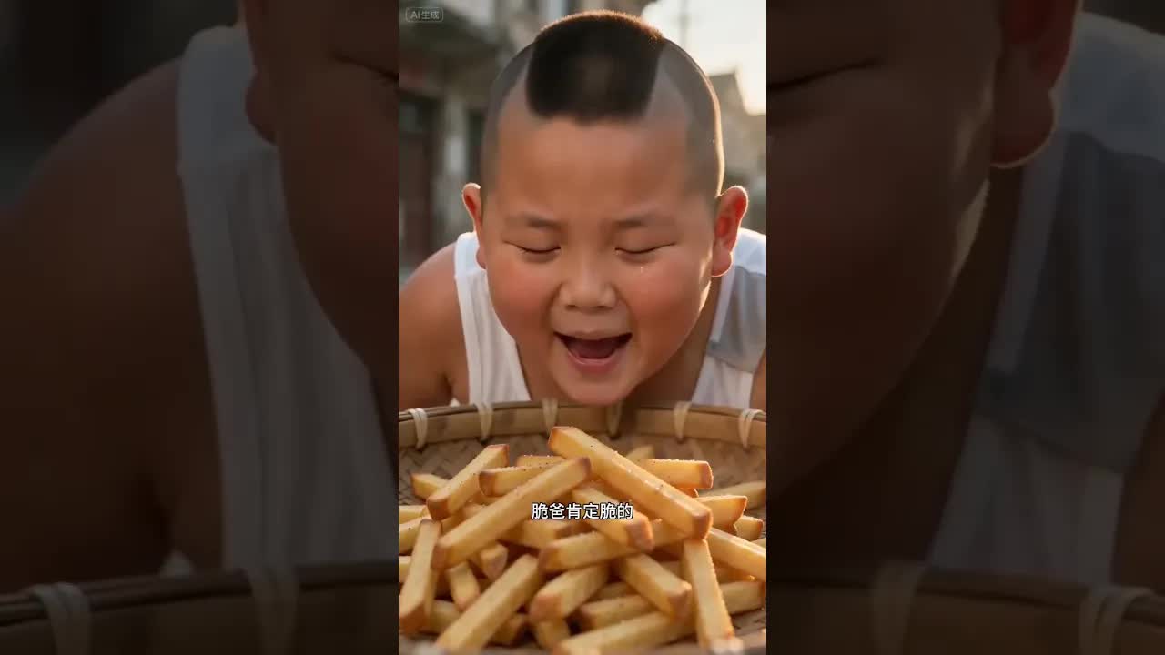铁蛋发明新口味炸薯条