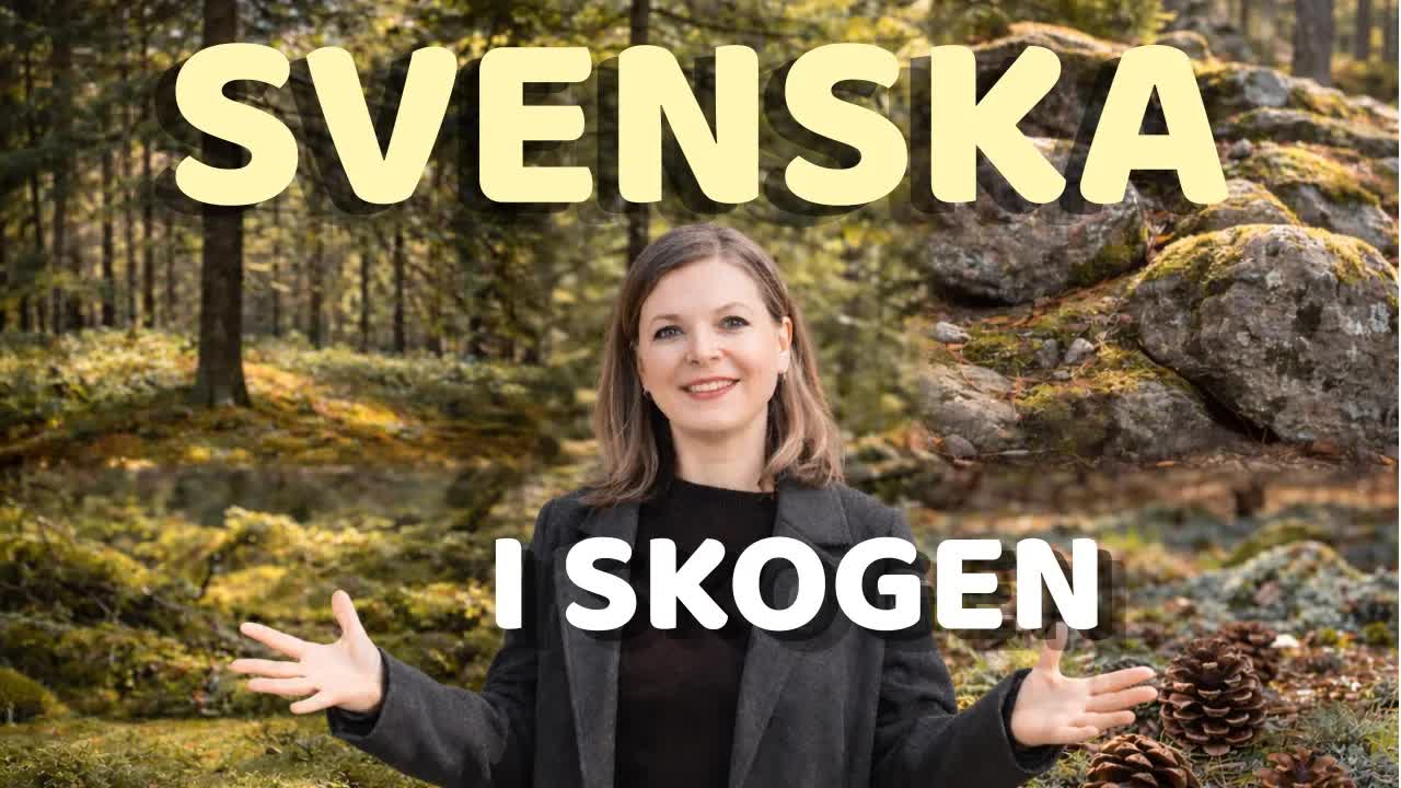 Lär dig svenska i skogen med naturens ord
