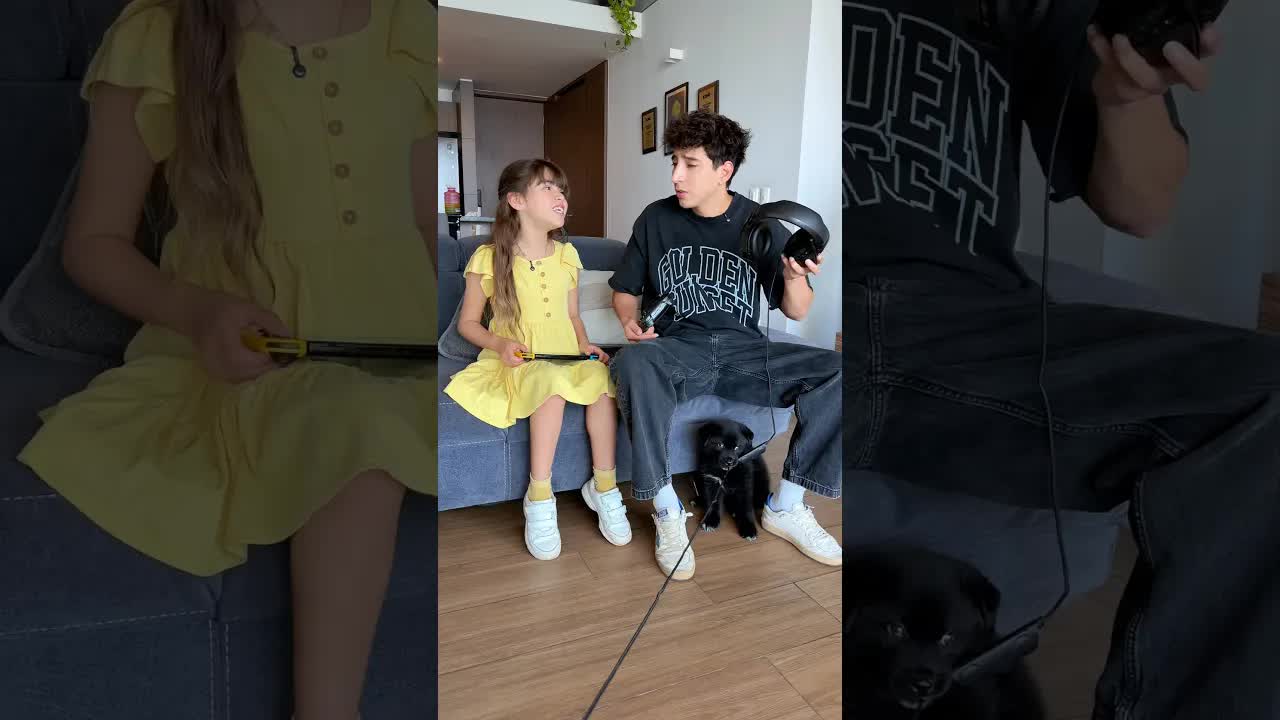 Le eché la culpa al perro por mis audífonos