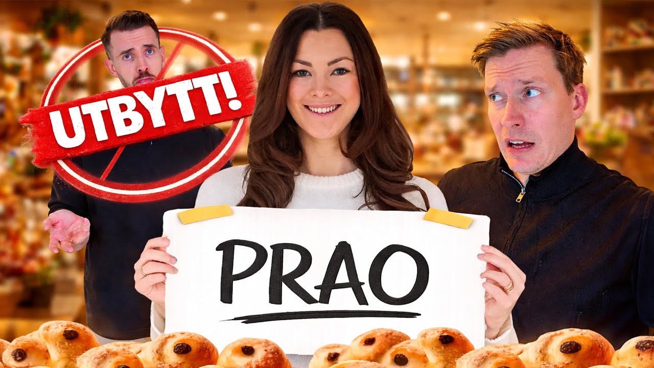 Madde praoar på Matkoma och testar lussebullar