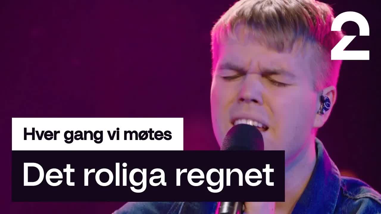 Ingrid Helene Håvik og Ramón synger Det roliga regnet