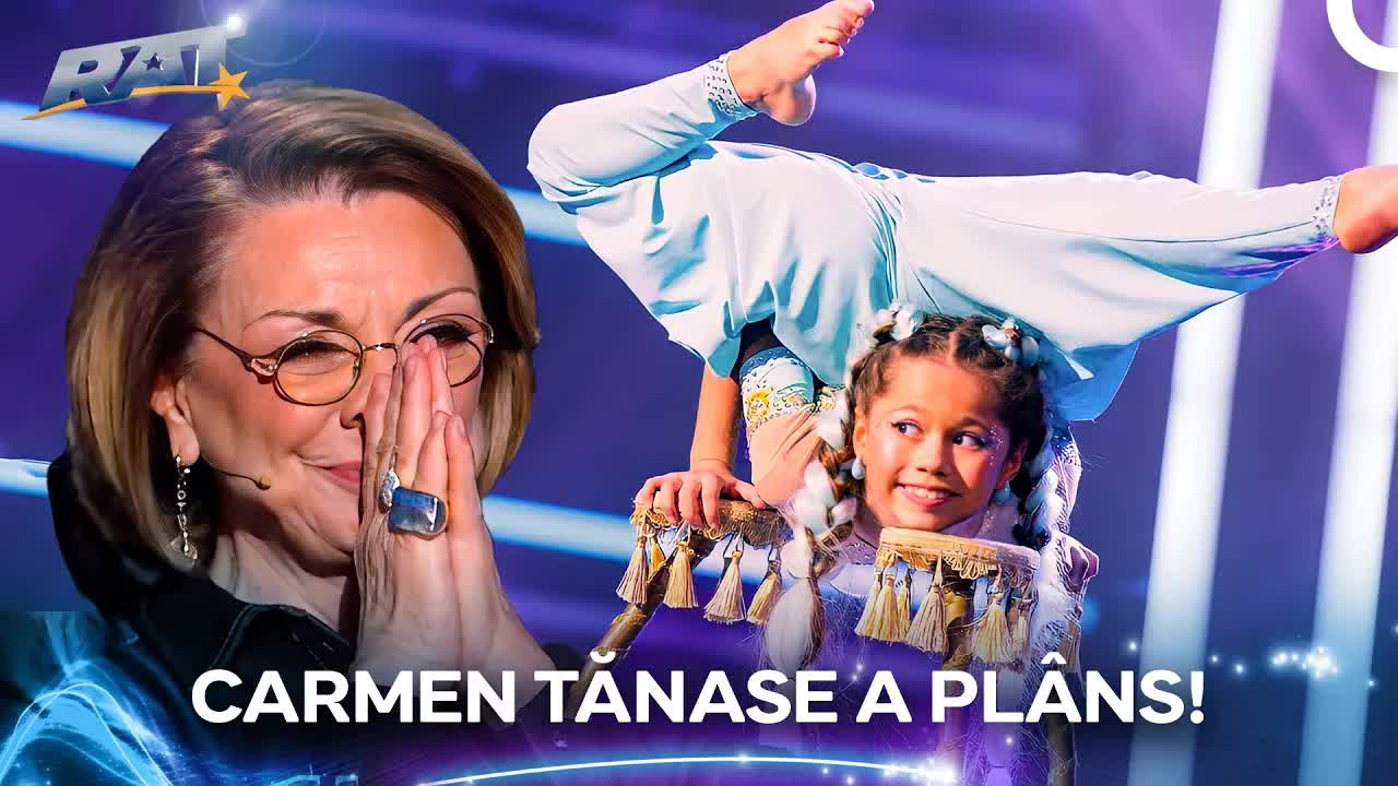 Un copil de opt ani impresionează la Românii au talent