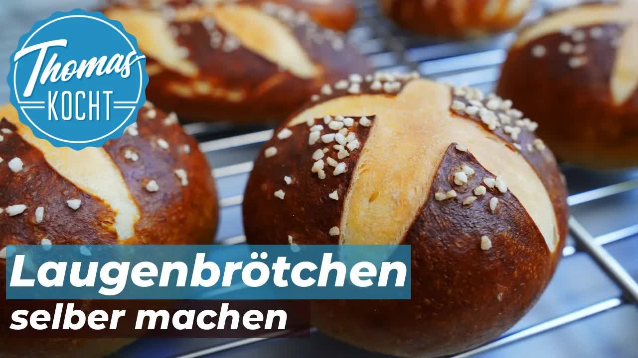 Laugenbrötchen selber machen in weniger als zwei Stunden