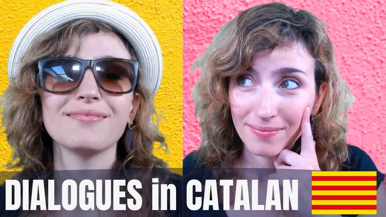 Diàlegs bàsics i intermedis en català per aprendre